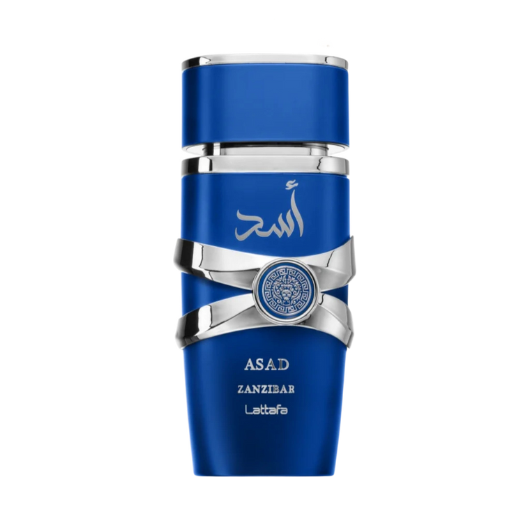 Lattafa Asad Zanzibar for Men   Eau de Parfum Spray. 3.4 Ounce