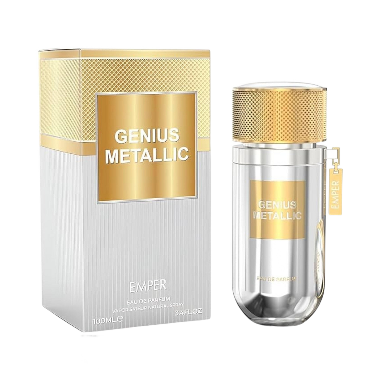 Genius Metallic by Emper EDP 3.4 Oz