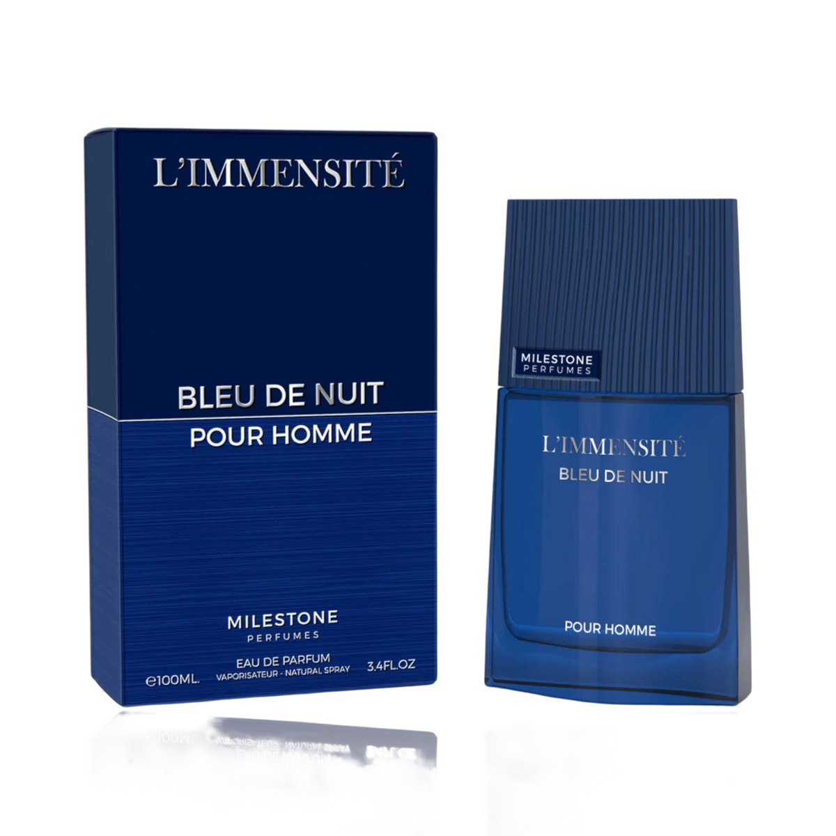 L'Immensite Bleu De Nuit Pour Homme By Milestone