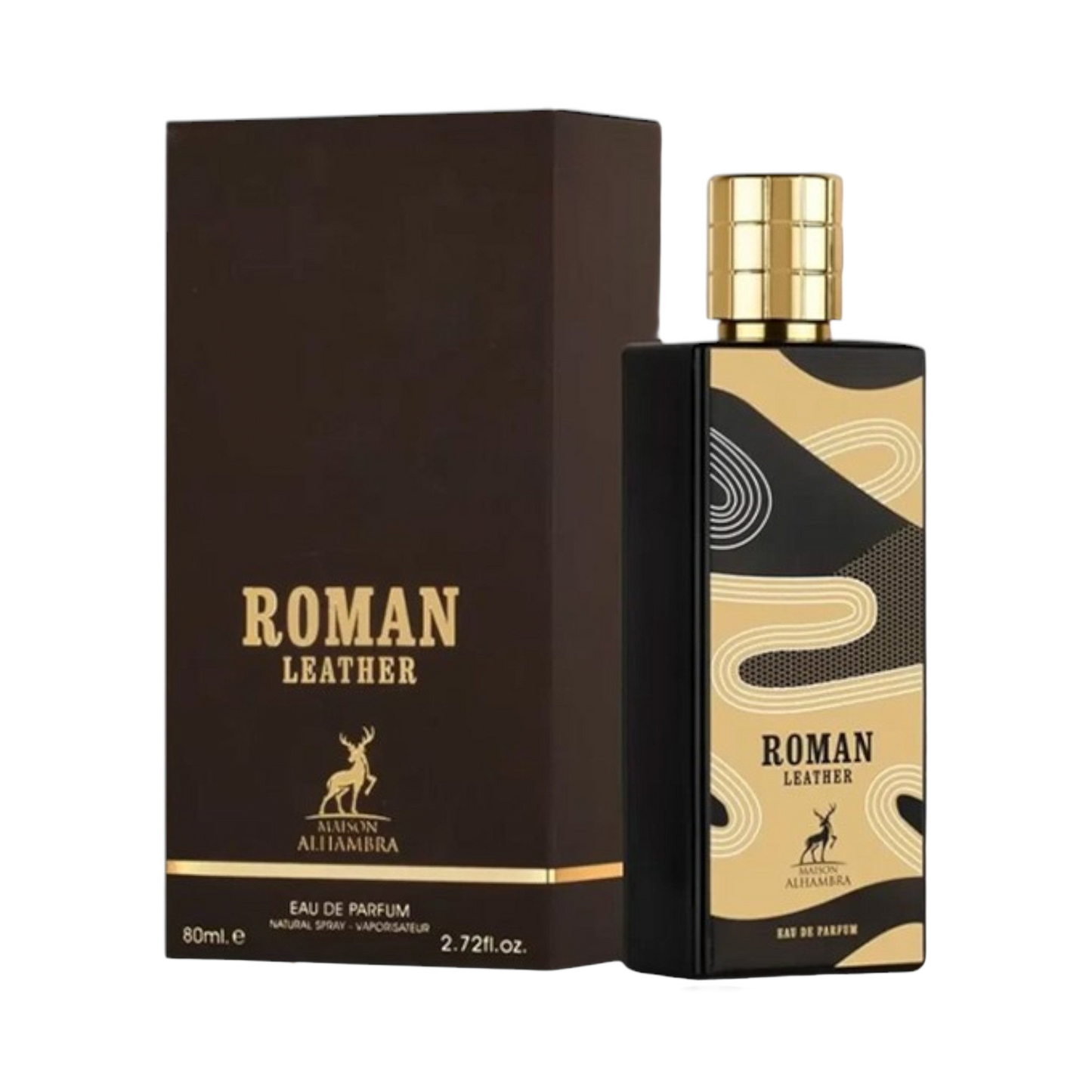 Roman Leather By Maison Alhambra 3.4 Oz Eau De Parfum