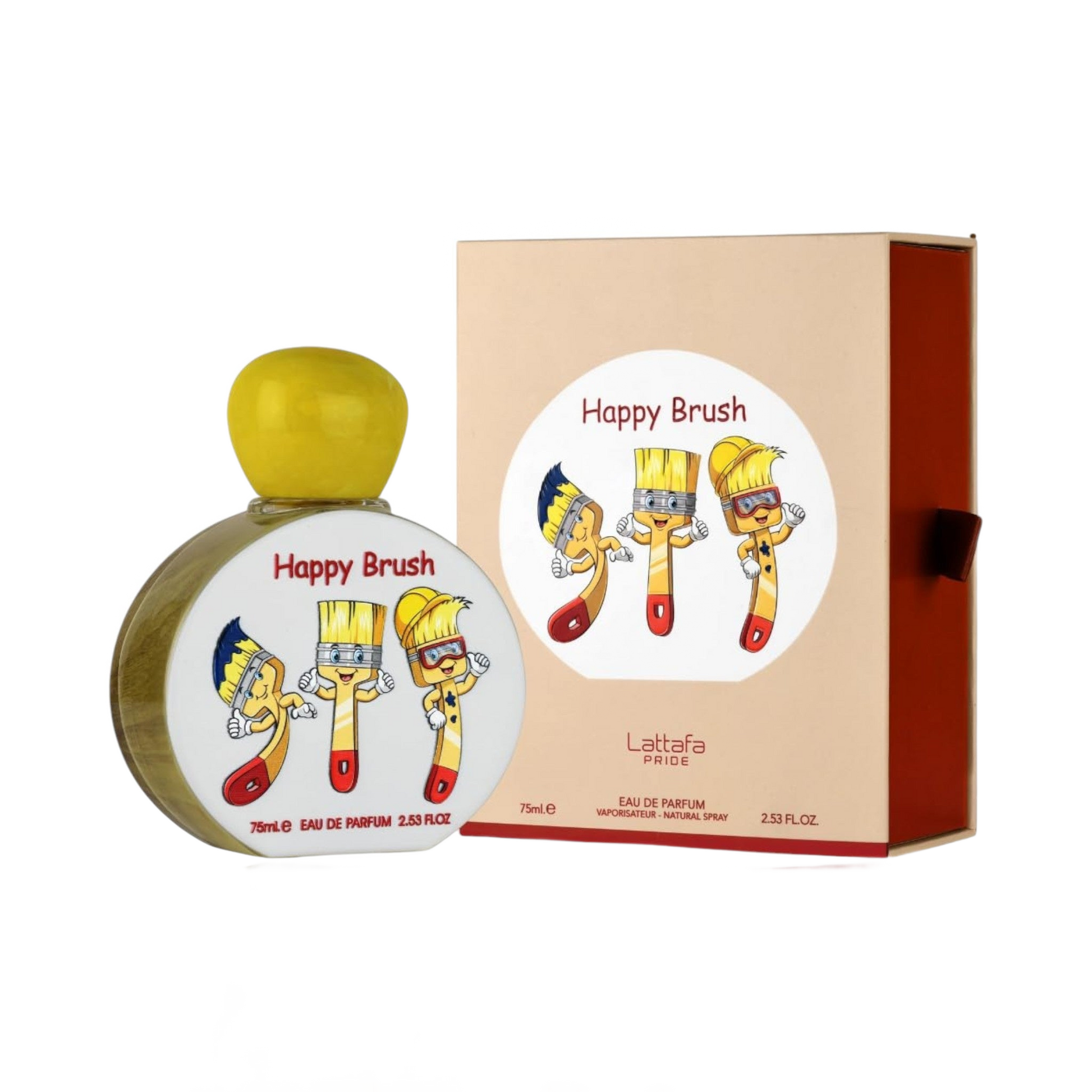 Happy Brush By Lattafa Pride For Kids 2.53 Oz Eau De Parfum