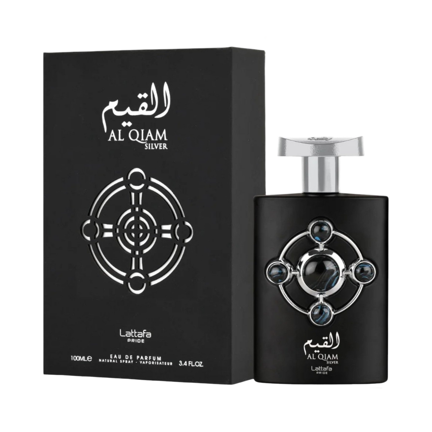 Al Qiam Silver by Lattafa 3.4 Oz