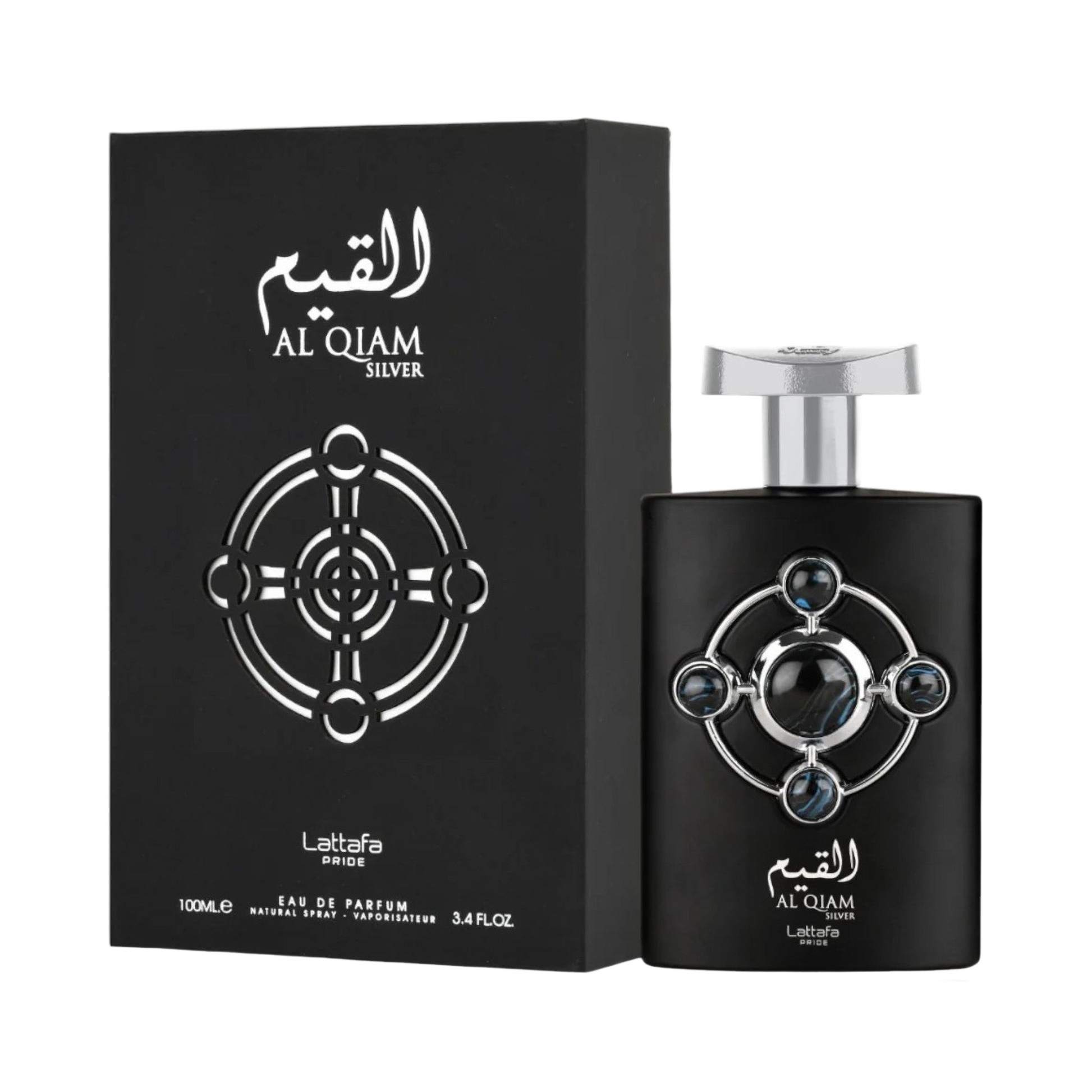 Al Qiam Silver by Lattafa 3.4 Oz