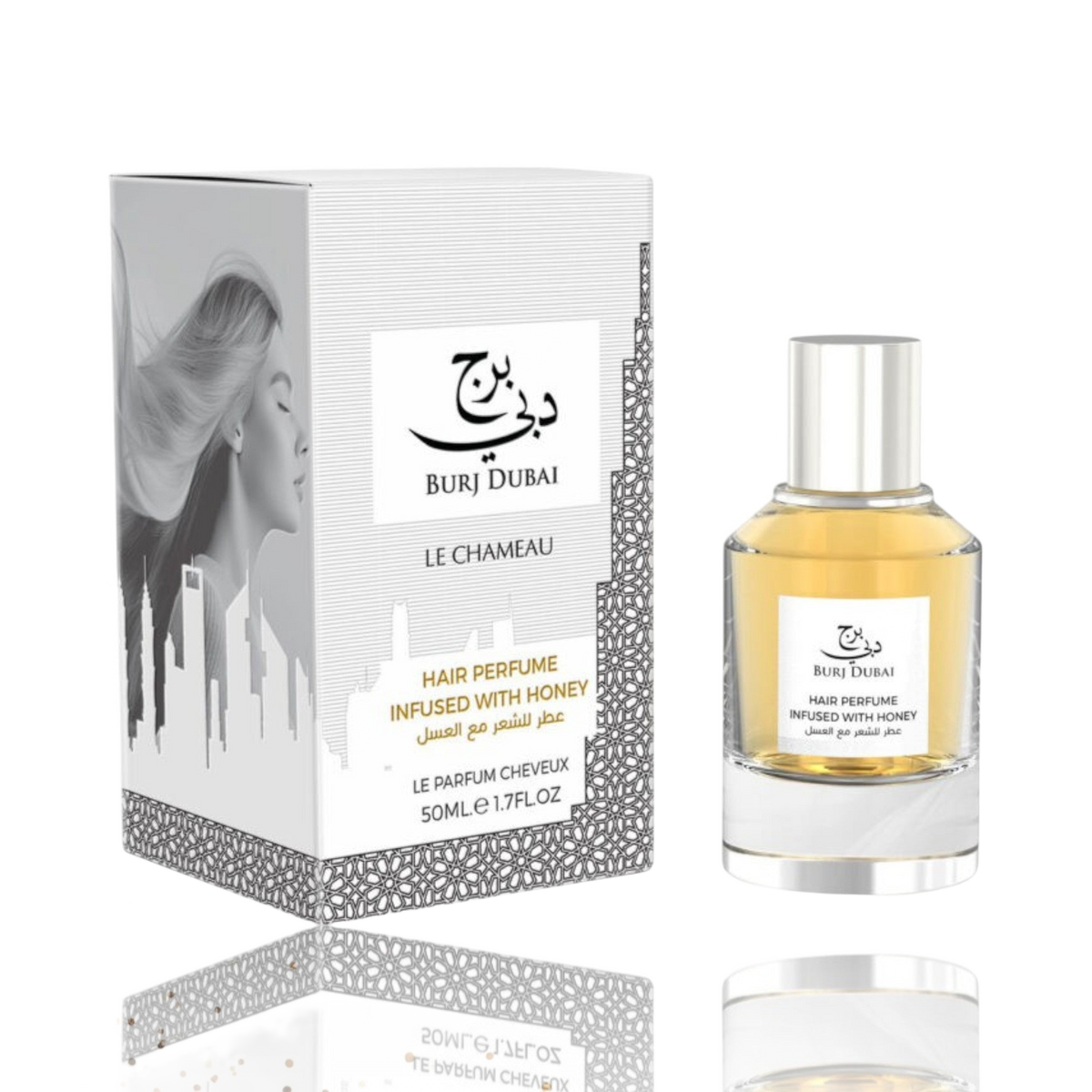 Burj Dubai Hair Perfume Infused With Honey By Le Chameau 1.7 Oz