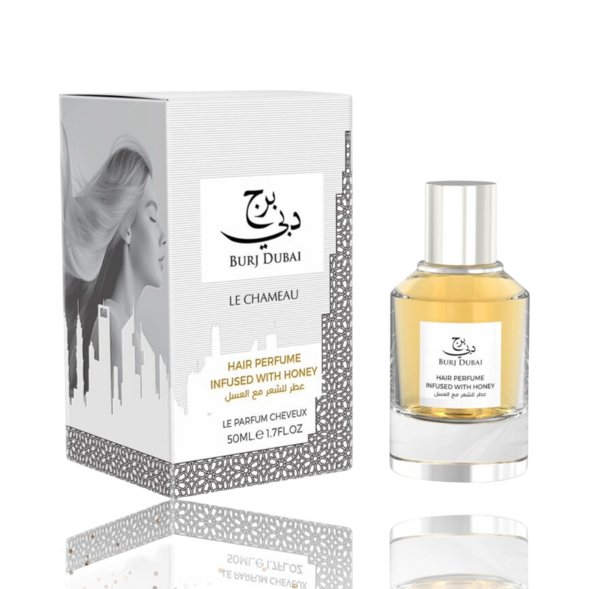 Burj Dubai Hair Perfume Infused With Honey By Le Chameau 1.7 Oz
