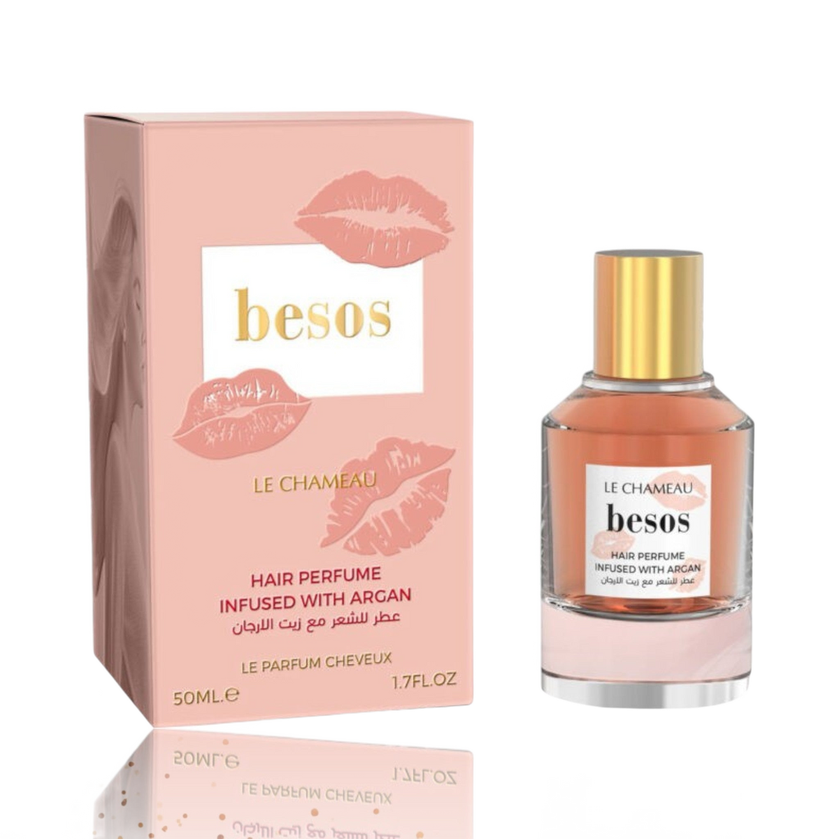 Besos Hair Perfume Infused With Argan By Le Chameau 1.7 Oz