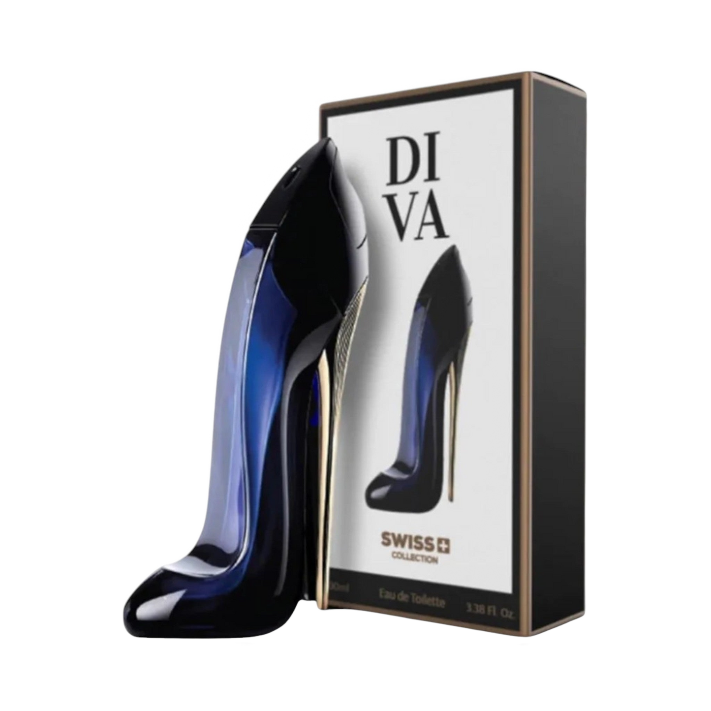 DIVA BLACK 3.3 Oz 100 ml EDT for Women