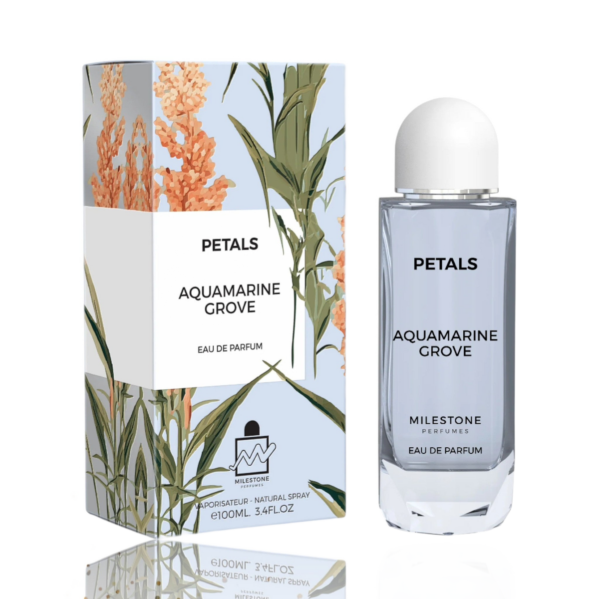 Petals Aquamarine Grove by Milestone EDP 3.4 Oz