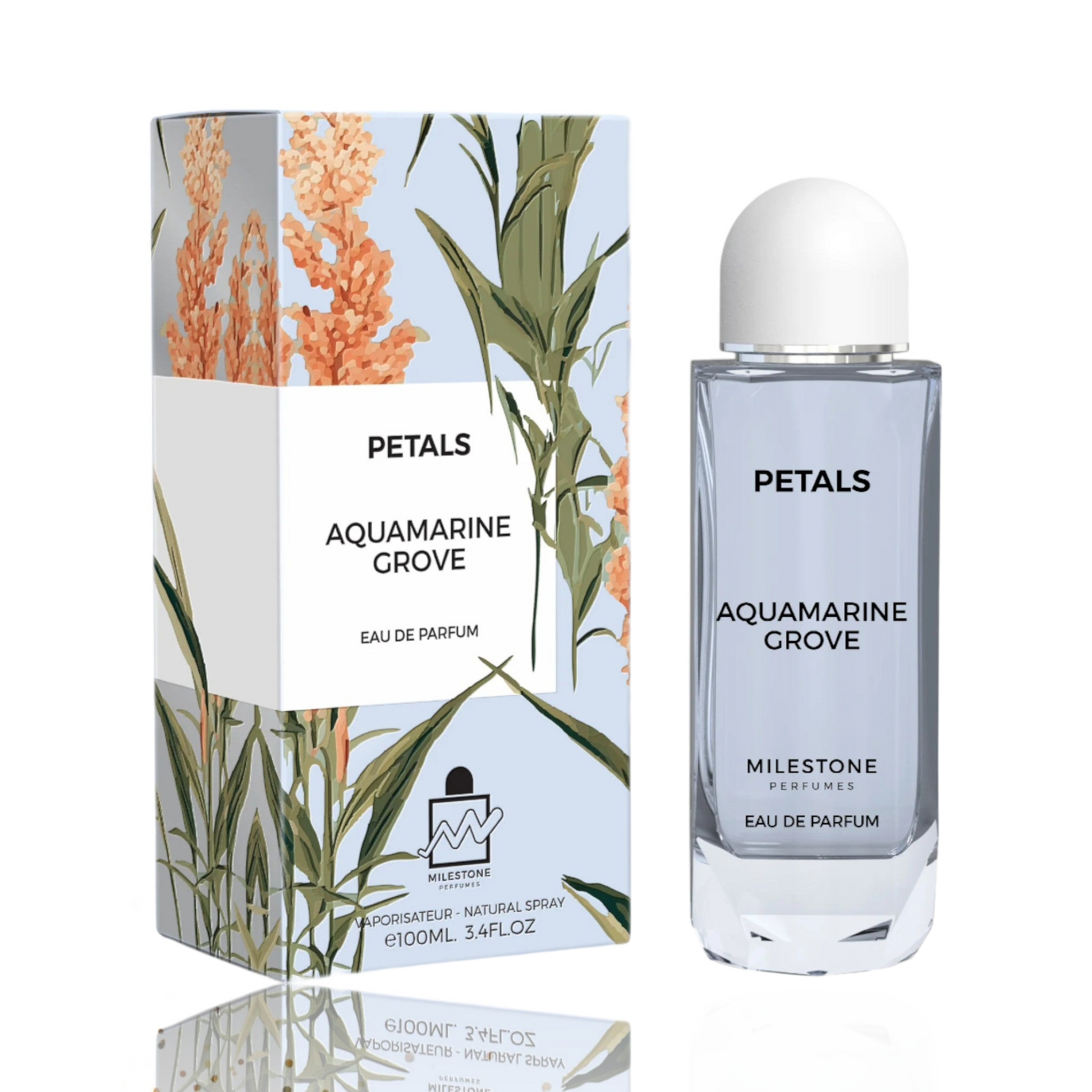 Petals Aquamarine Grove by Milestone EDP 3.4 Oz