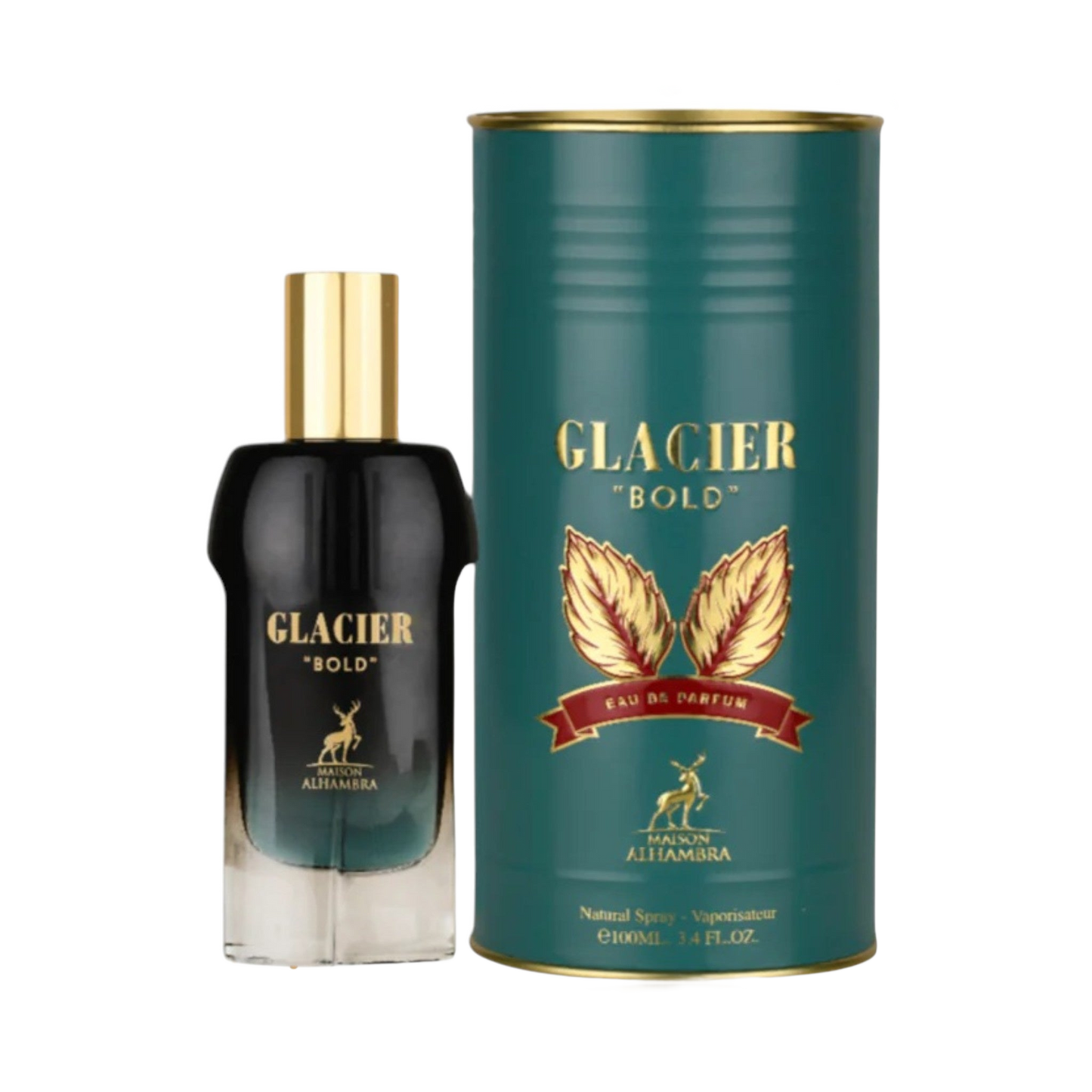 Glacier Bold by Maison Alhambra EDP Spray for Men 3.4oz