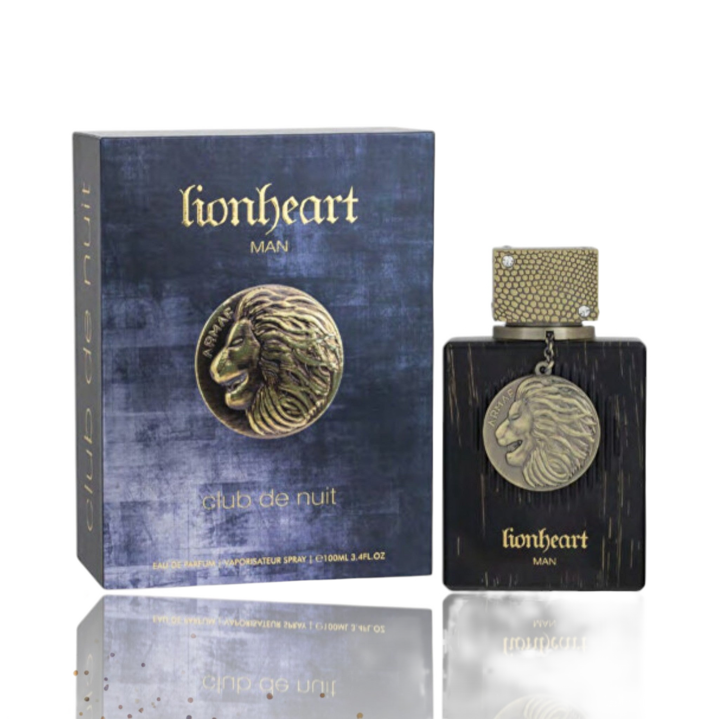 Club De Nuit Lion Heart Man by Armaf 3.4 Oz EDP