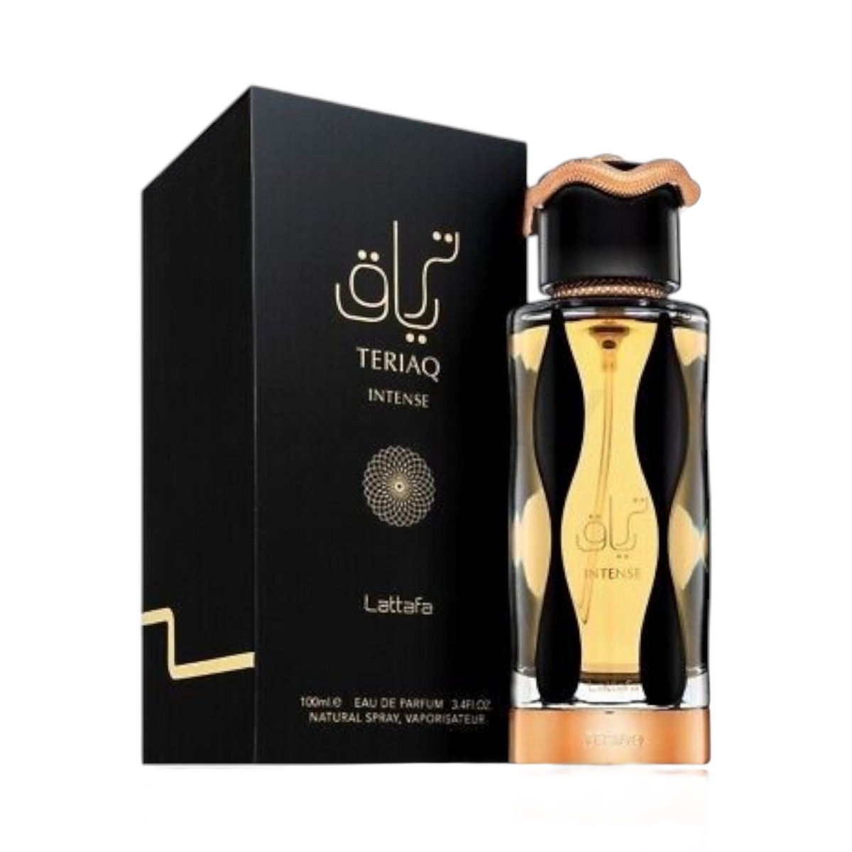 Teriaq Intense By Lattafa 3.4 Oz EDP