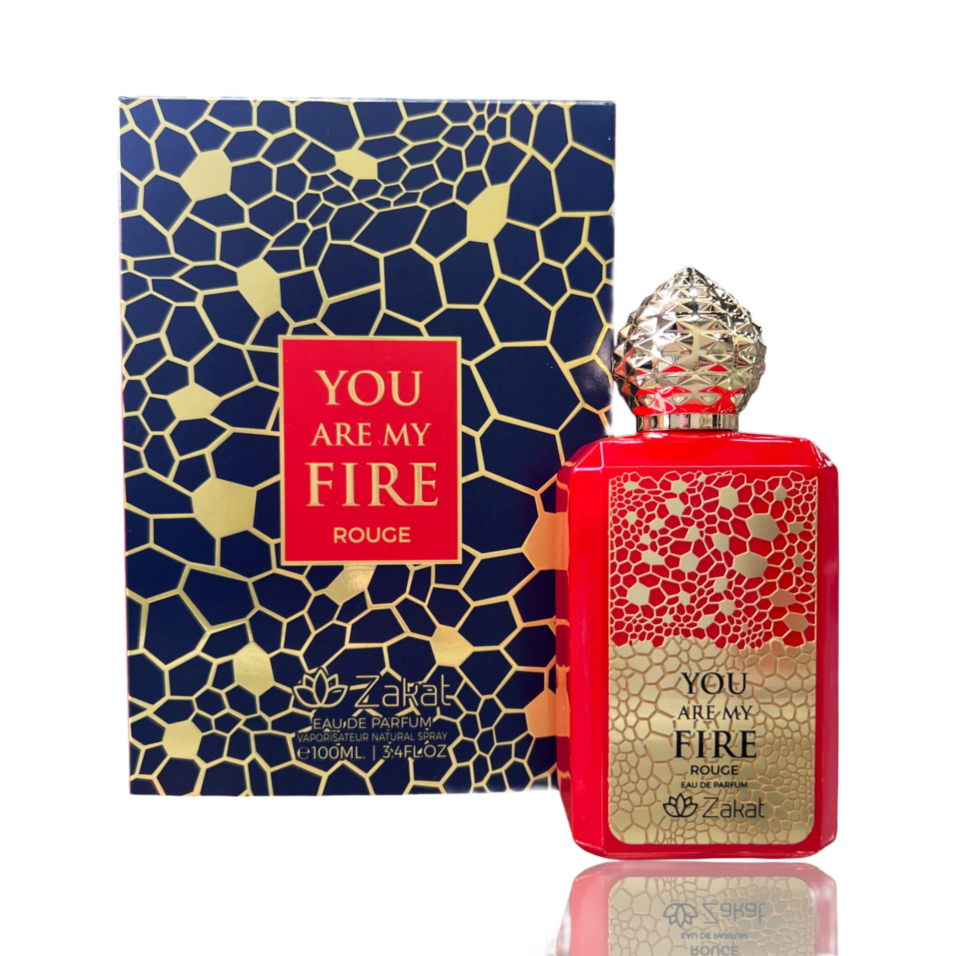 You Are My Fire Rouge By Zakat 3.4 Oz Eau De Parfum