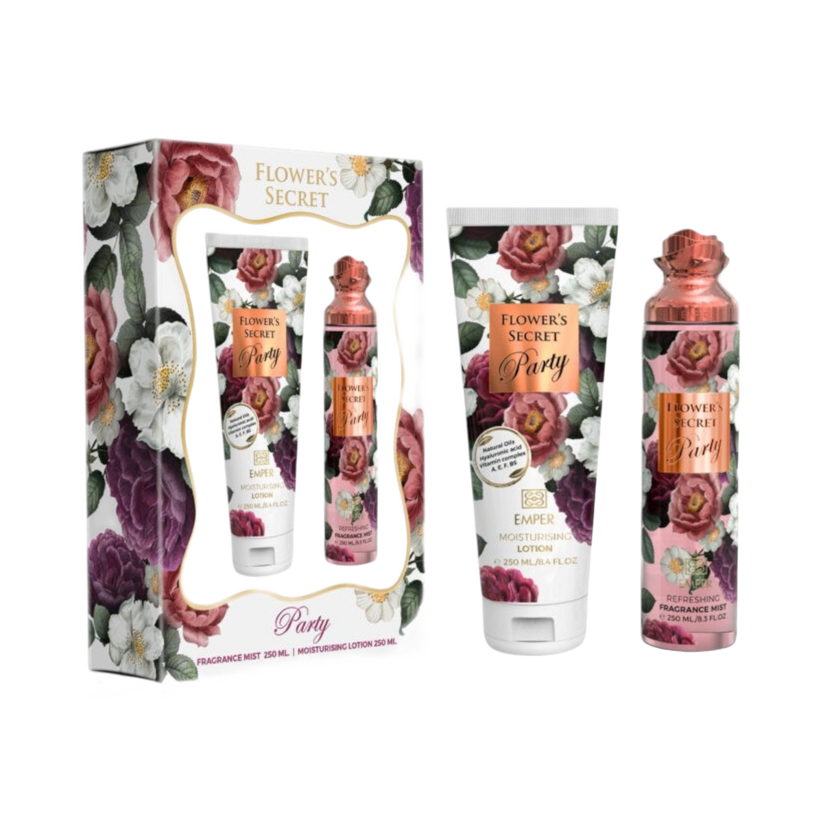 Gift Set Flower's Secret Party by Emper 2 Pcs