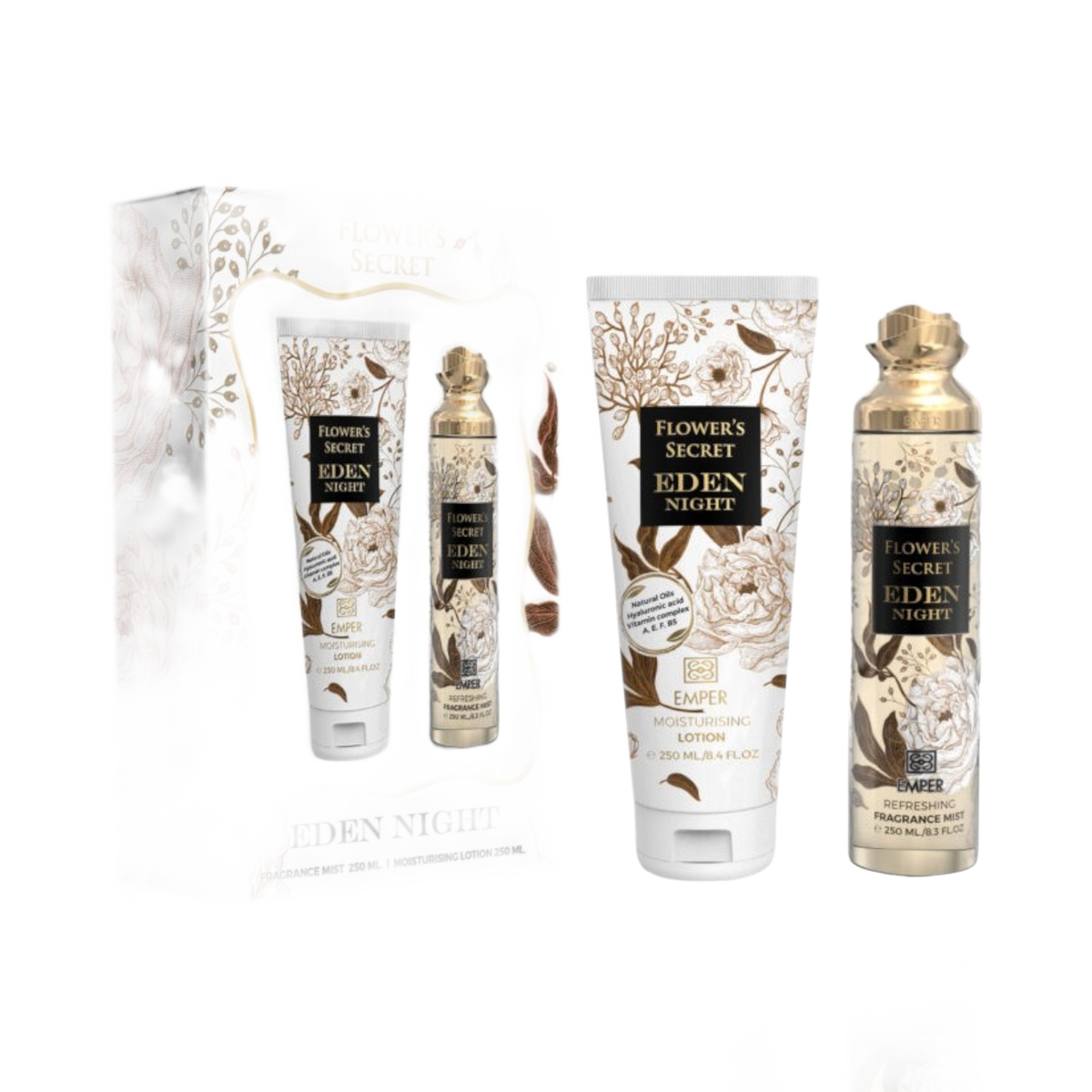 Gift Set Flower's Secret Eden Night by Emper 2 Pcs