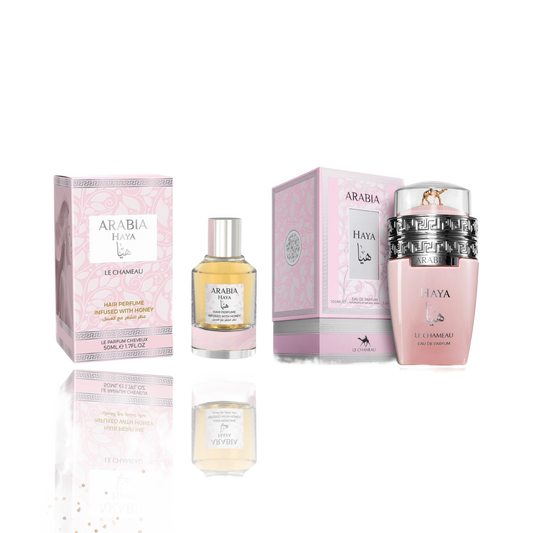 Arabia Haya & Haya Hair Mist With Honey Combo 2 Pcs
