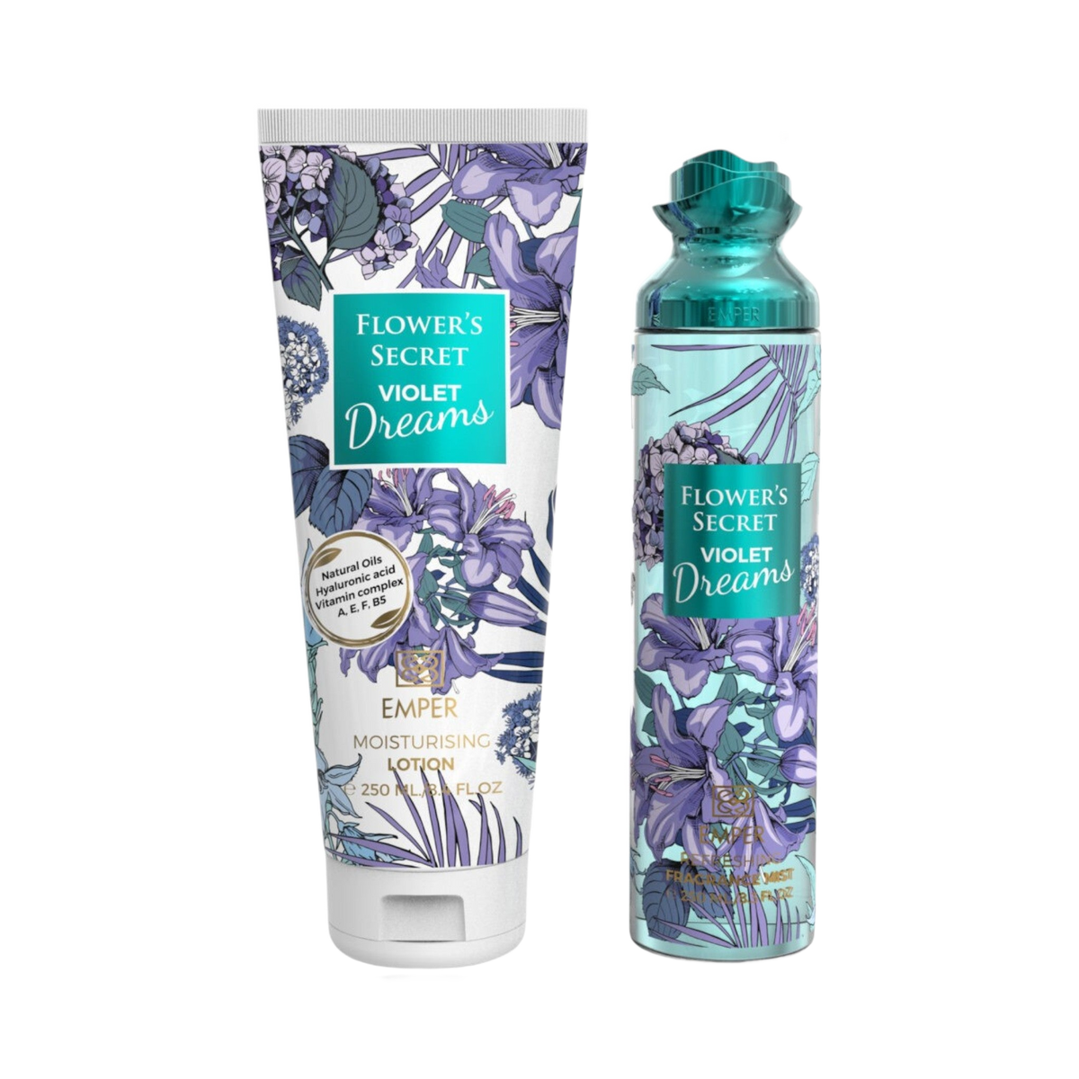 Gift Set Flower's Secret Violet Dreams by Emper 2 Pcs