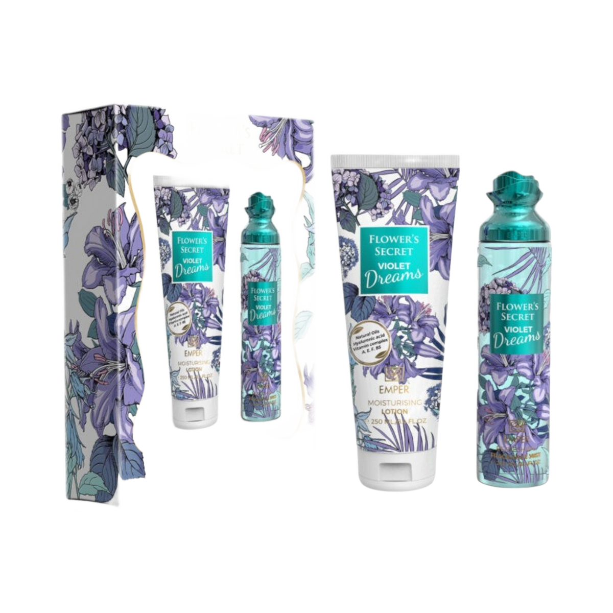 Gift Set Flower's Secret Violet Dreams by Emper 2 Pcs