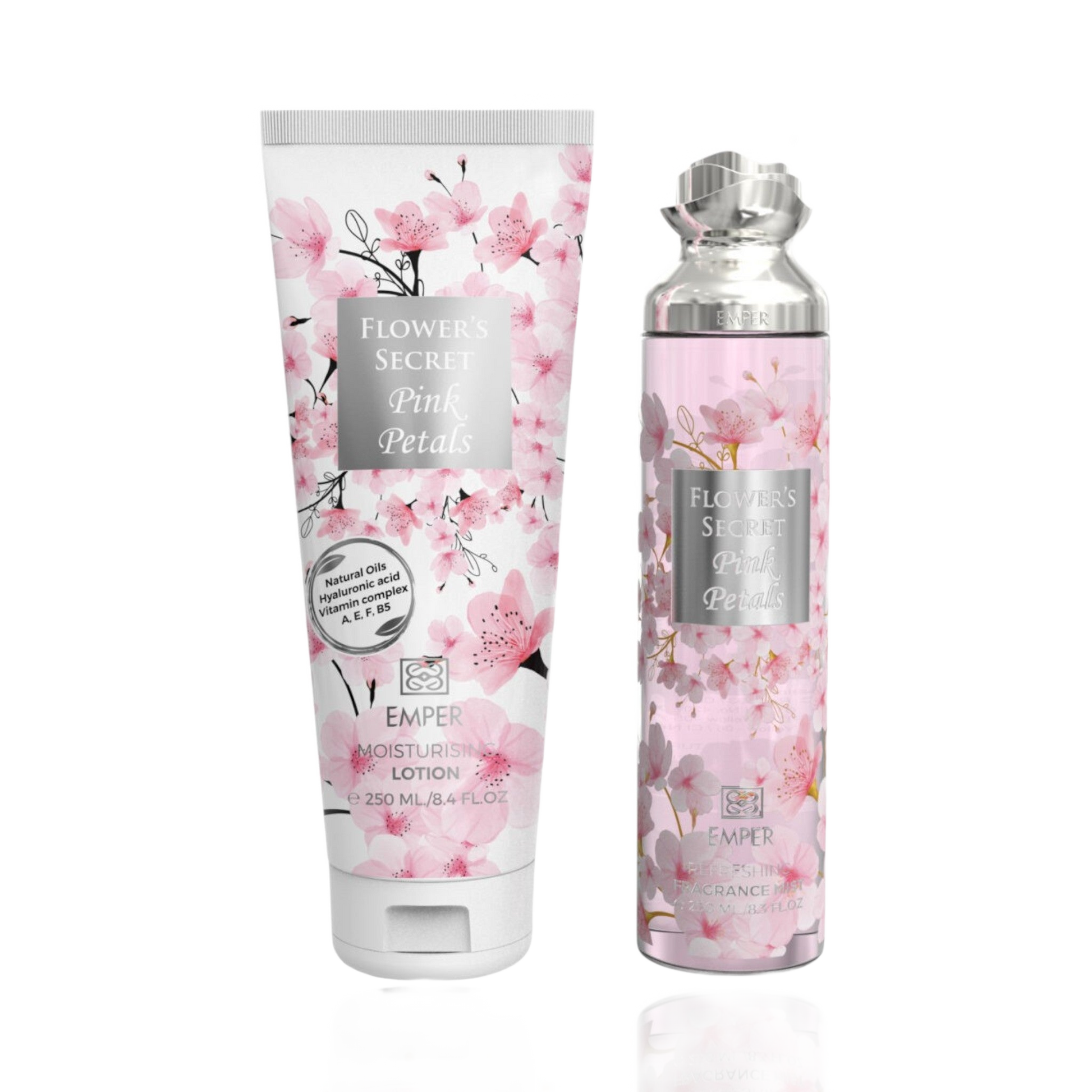 Gift Set Flower's Secret Pink Petals by Emper 2 Pcs
