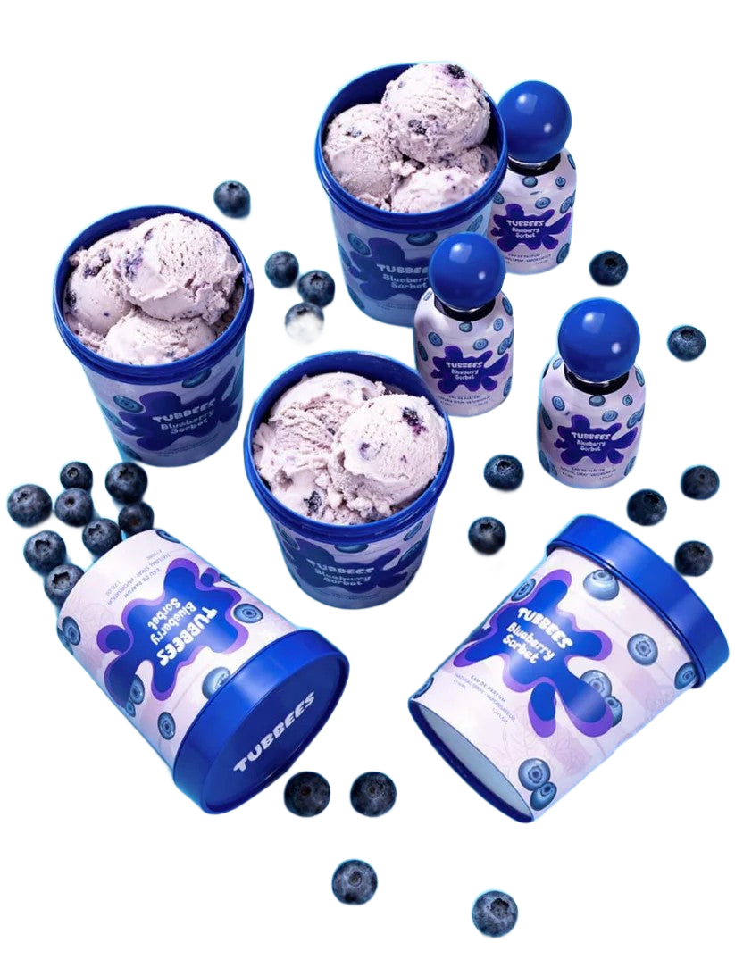 Tubbees Blueberry Sorbet By Grandeur