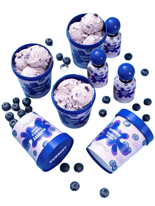 Tubbees Blueberry Sorbet By Grandeur