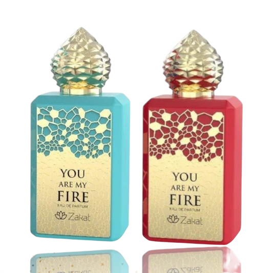 You Are My Fire Combo By Zakat 2 Pcs 3.4 Oz EDP