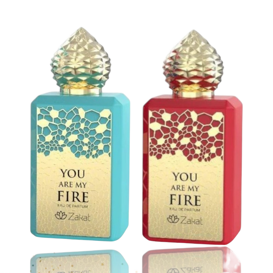 You Are My Fire Combo By Zakat 2 Pcs 3.4 Oz EDP