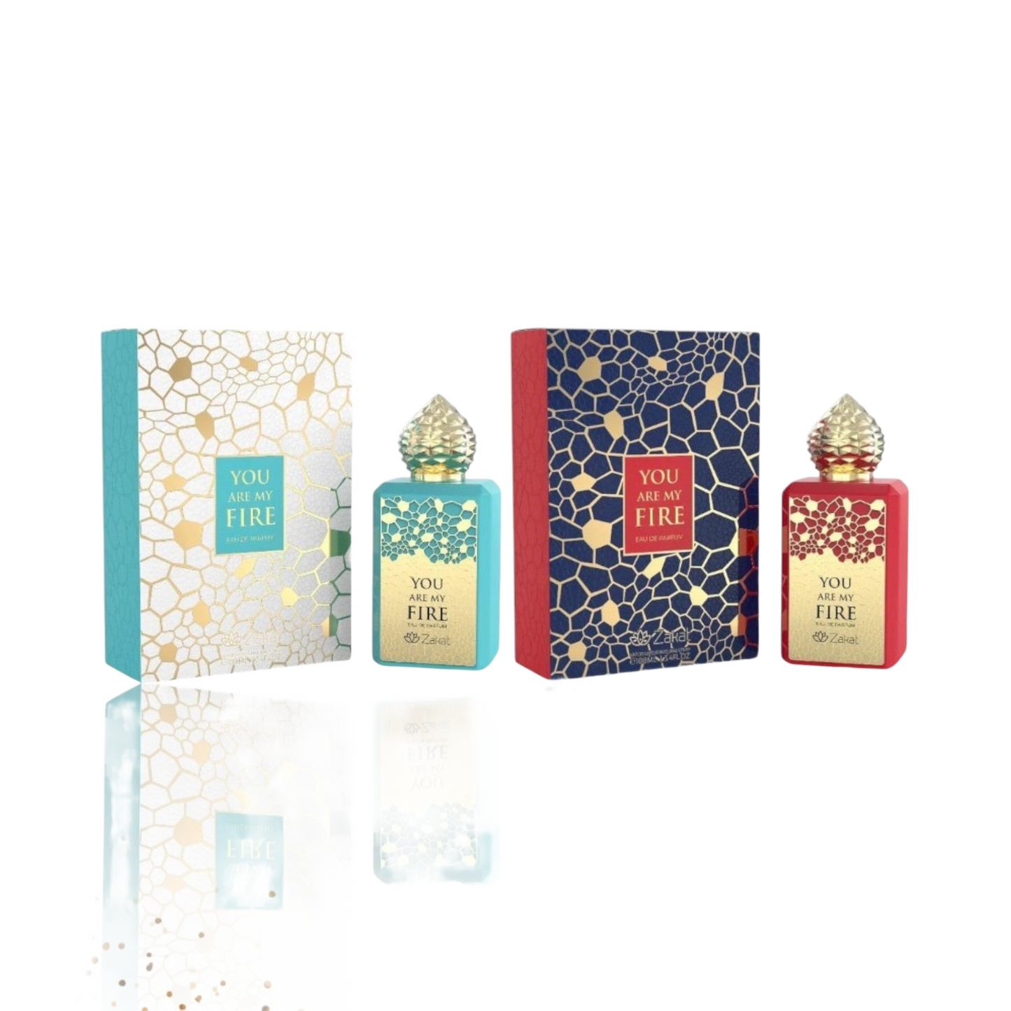 You Are My Fire Combo By Zakat 2 Pcs 3.4 Oz EDP