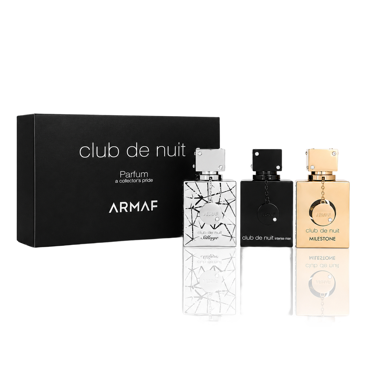 Club De Nuit Gift Set Parfum Collectors Pride By Armaf