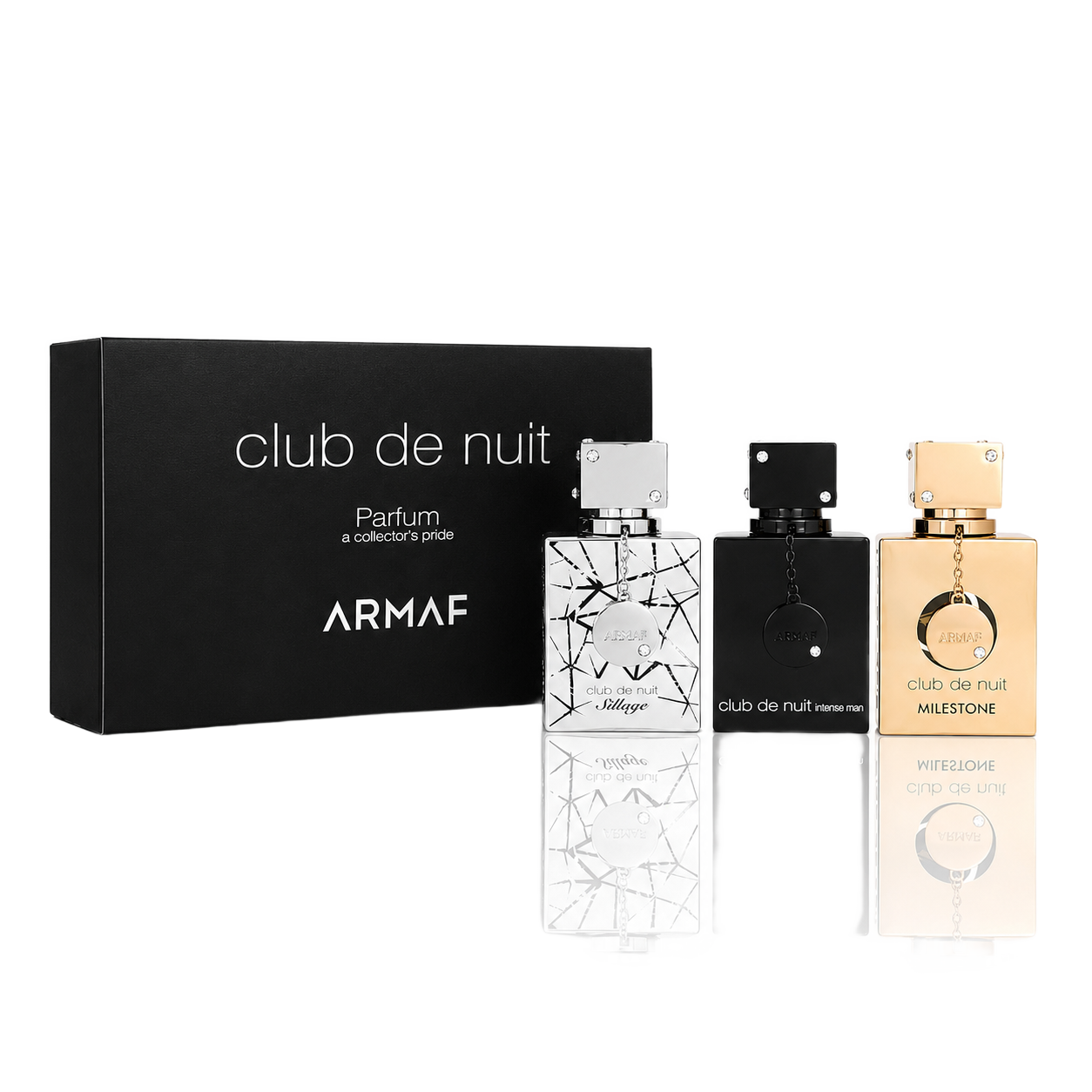 Club De Nuit Gift Set Parfum Collectors Pride By Armaf