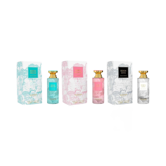 Eden By Milestone Combo 3 Pcs 3.4 Oz EDP