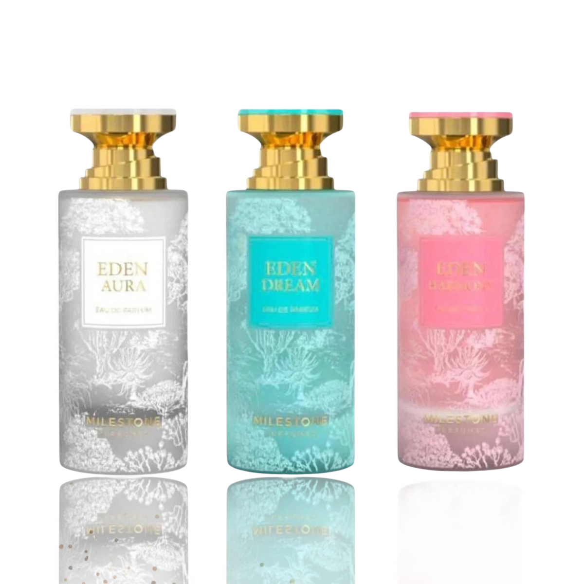 Eden By Milestone Combo 3 Pcs 3.4 Oz EDP
