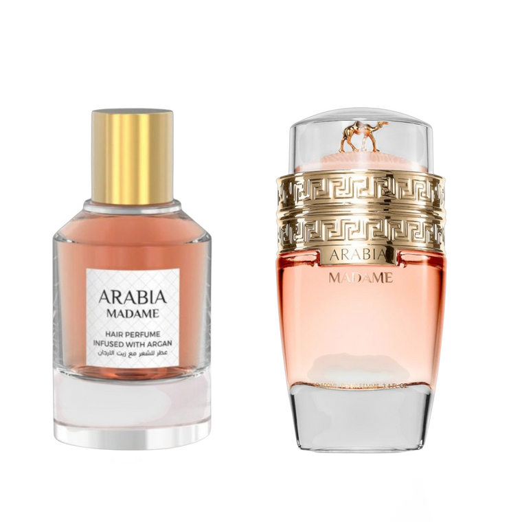 Arabia Madame & Arabia Hair Mist With Argan