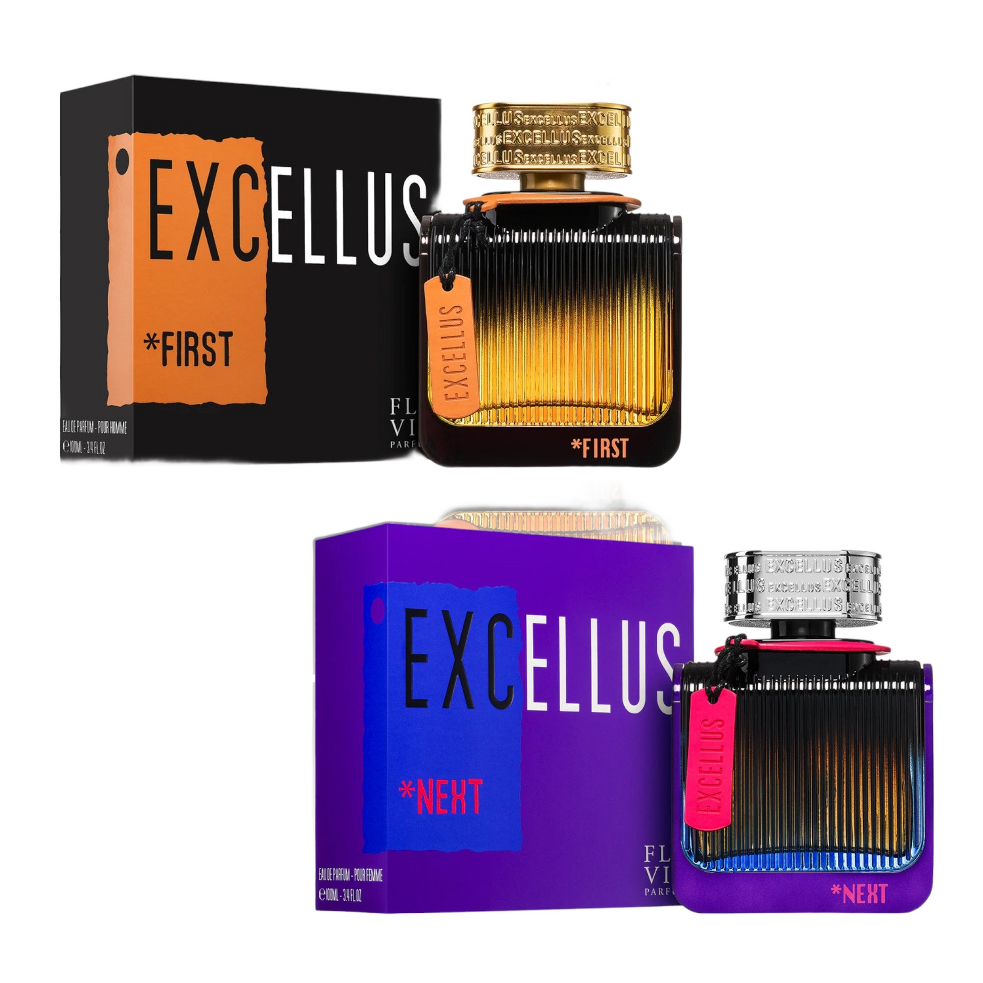 Flavia Excellus By Armaf Combo 2 Pcs 3.4 oz EDP
