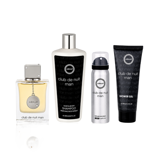Club de Nuit Men Gift Set 4 Pcs By Armaf  3.4 Oz