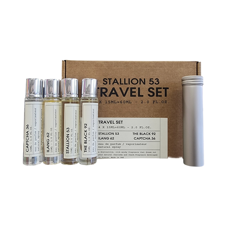 Stallion 53 Travel Set 4 Pieces x 15ml Eau de Parfum