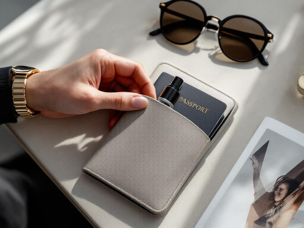 Traveling with a fragrance